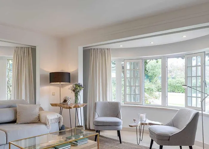 Unique With Ocean View Pool Tennis Villa Cascais